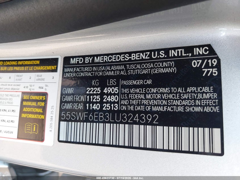 MERCEDES-BENZ AMG C 43 - zdjęcie 9
