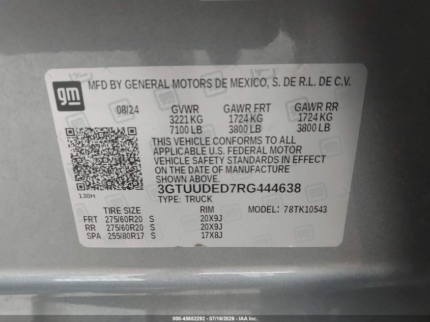 GMC SIERRA 1500 - zdjęcie 9