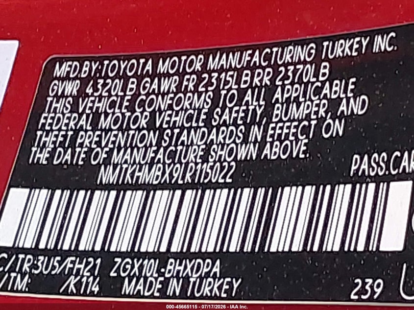 TOYOTA C-HR - zdjęcie 9