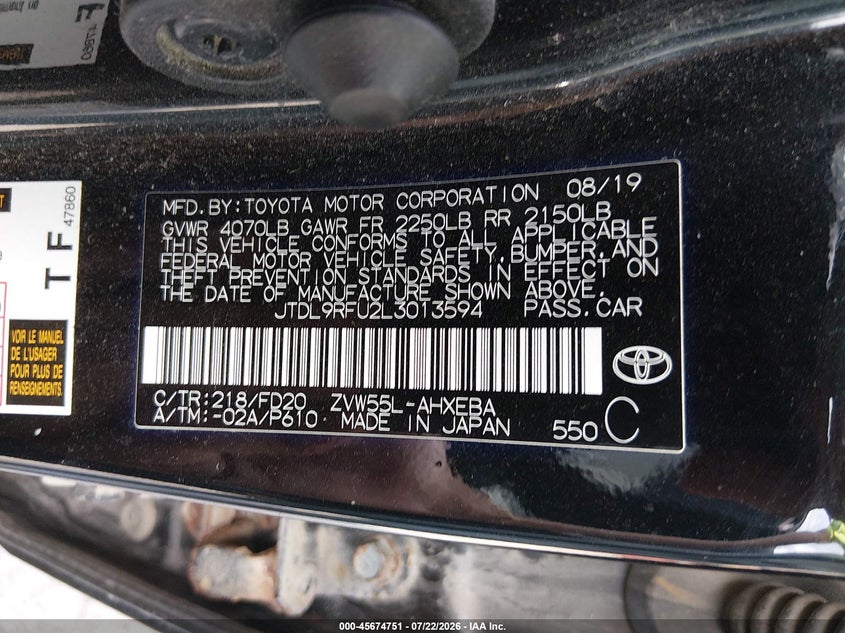 TOYOTA PRIUS - zdjęcie 9