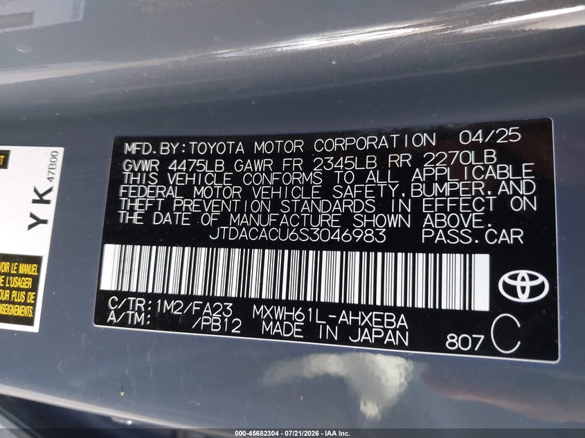 TOYOTA PRIUS PLUG-IN HYBRID - zdjęcie 9