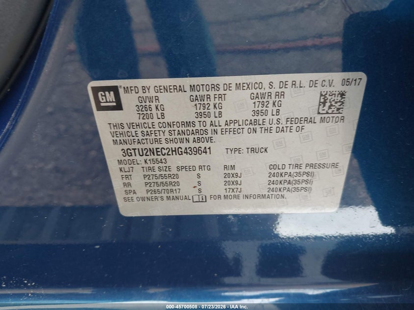GMC SIERRA 1500 - zdjęcie 9