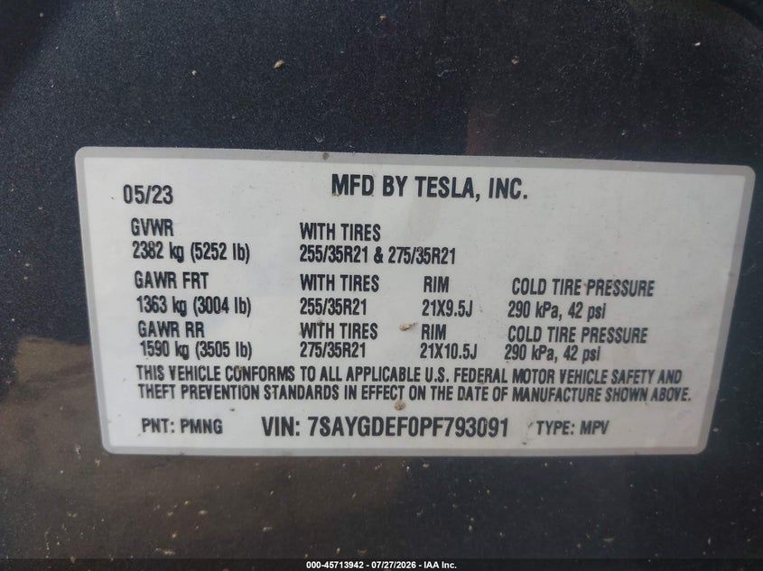 TESLA MODEL Y - zdjęcie 9