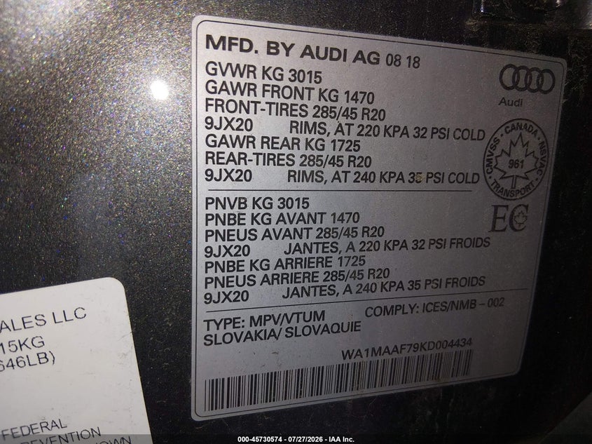 AUDI Q7 - zdjęcie 9