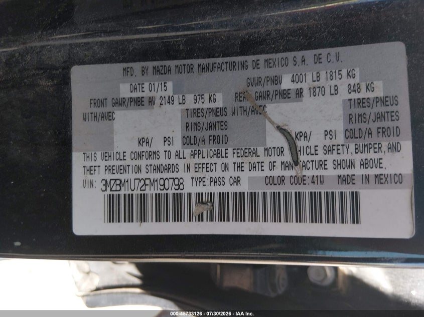 MAZDA MAZDA3 - zdjęcie 9