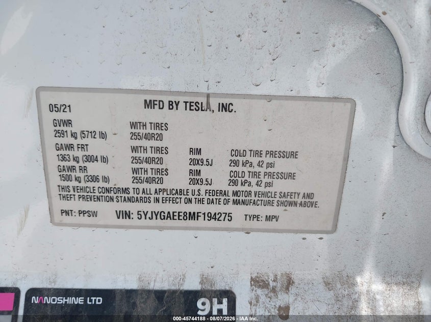 TESLA MODEL Y - zdjęcie 9