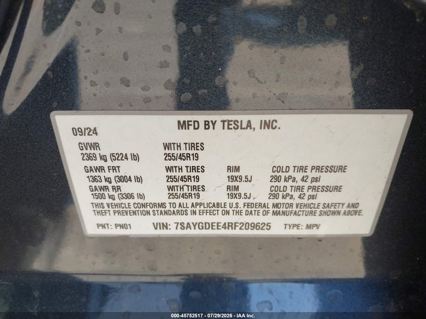 TESLA MODEL Y - zdjęcie 9