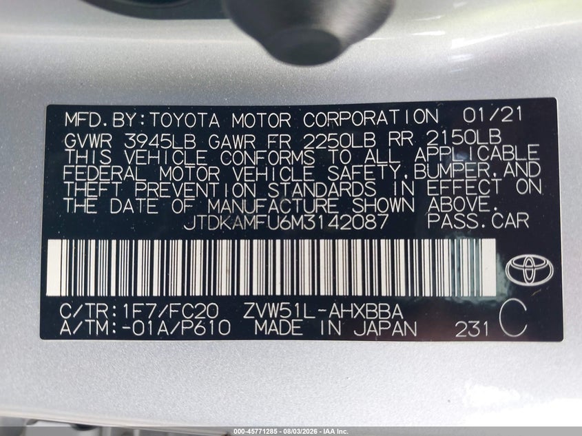 TOYOTA PRIUS - zdjęcie 9