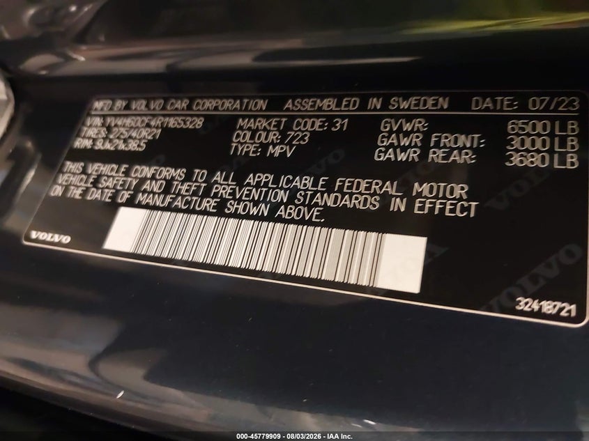 VOLVO XC90 RECHARGE PLUG-IN HYBRID - zdjęcie 9