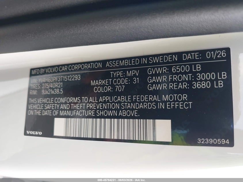 VOLVO XC90 PLUG-IN HYBRID - zdjęcie 9