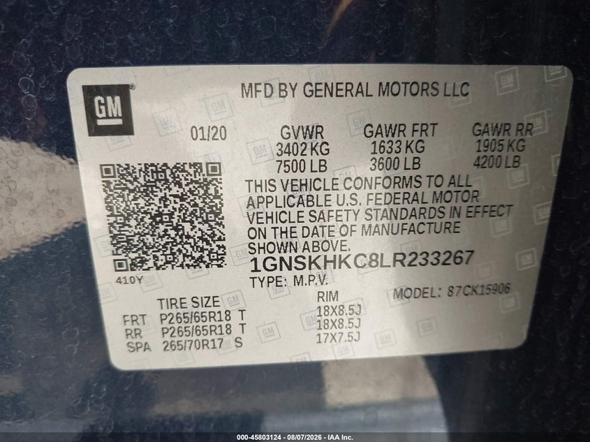 CHEVROLET SUBURBAN - zdjęcie 9