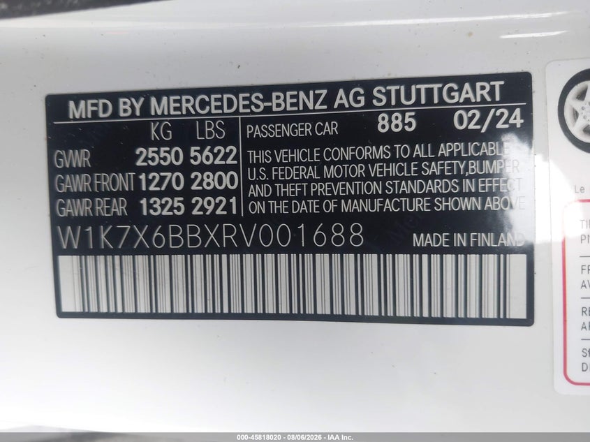 MERCEDES-BENZ AMG GT 53 4-DOOR COUPE - zdjęcie 9