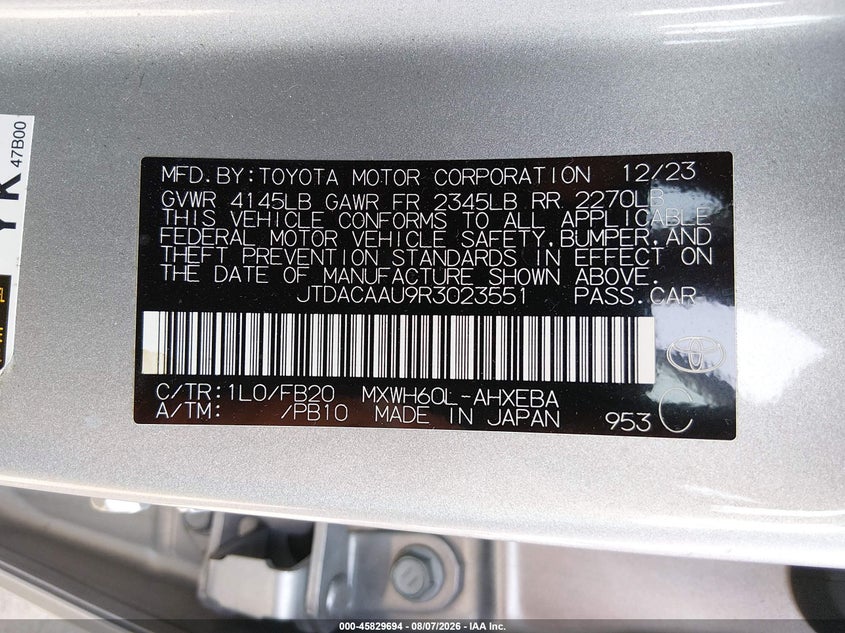 TOYOTA PRIUS - zdjęcie 9