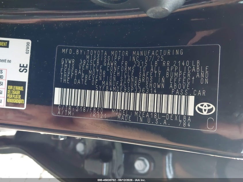 TOYOTA COROLLA - zdjęcie 9