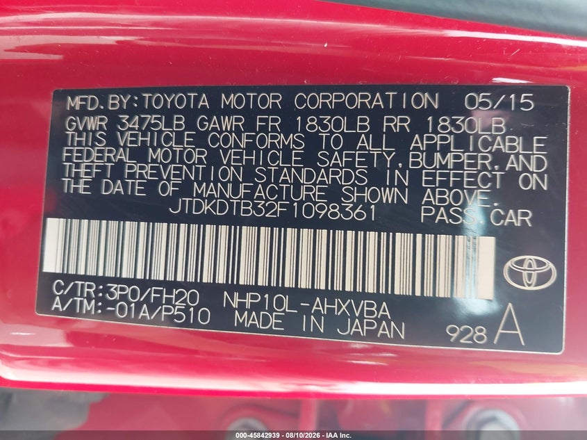 TOYOTA PRIUS C - zdjęcie 17