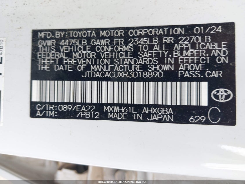 TOYOTA PRIUS PRIME - zdjęcie 9