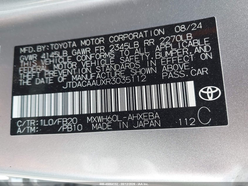 TOYOTA PRIUS - zdjęcie 9
