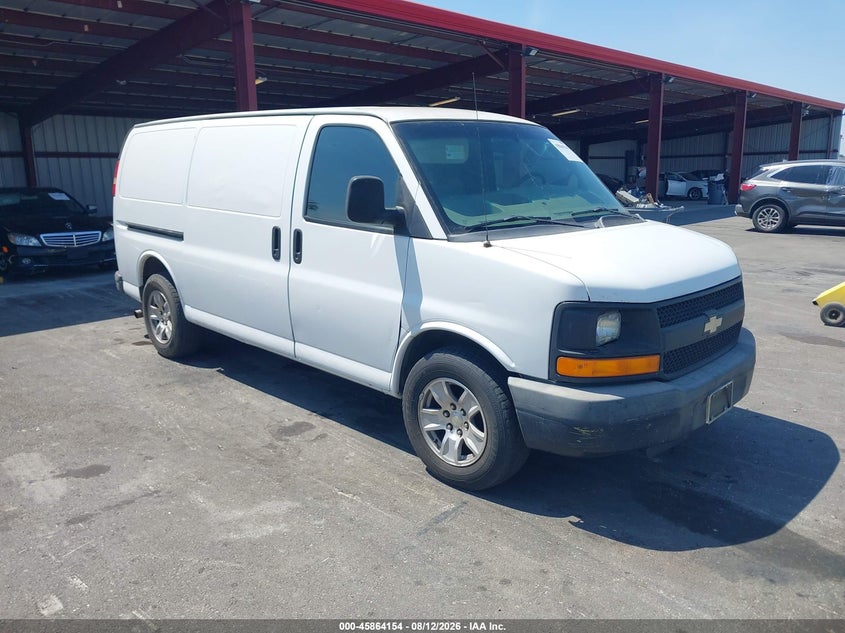 2013 Chevrolet Express 1500 Work Van VIN 1GCSGAF40D1193206