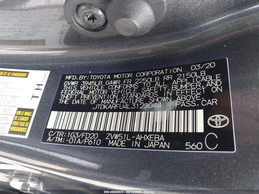 TOYOTA PRIUS - zdjęcie 9