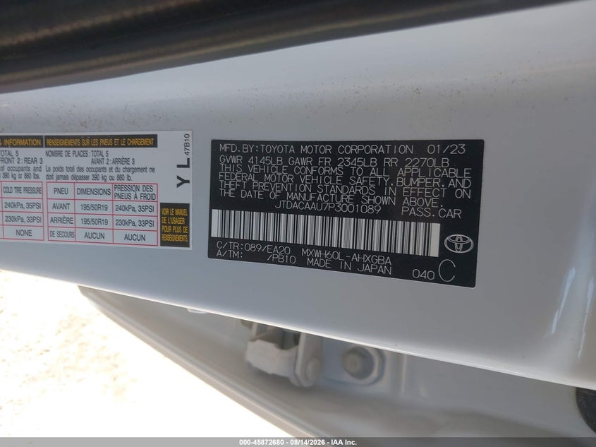 TOYOTA PRIUS - zdjęcie 9