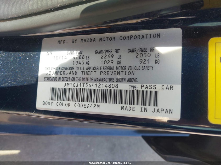 MAZDA MAZDA6 - zdjęcie 9