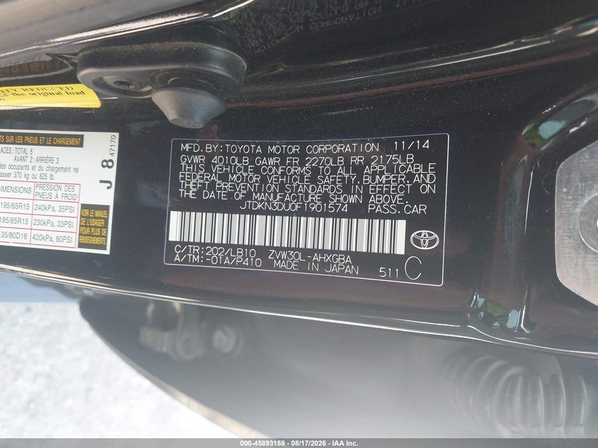 TOYOTA PRIUS - zdjęcie 9