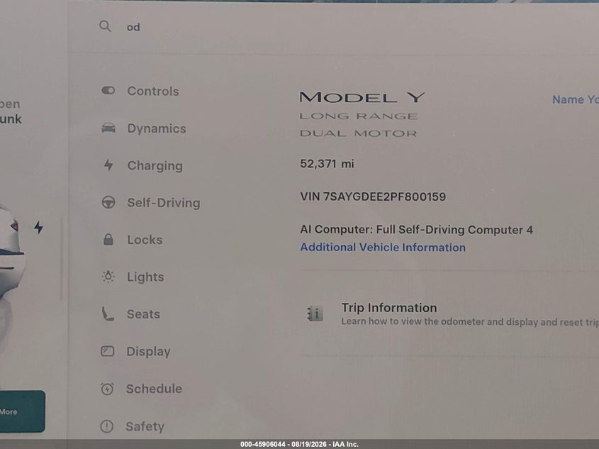 TESLA MODEL Y - zdjęcie 7