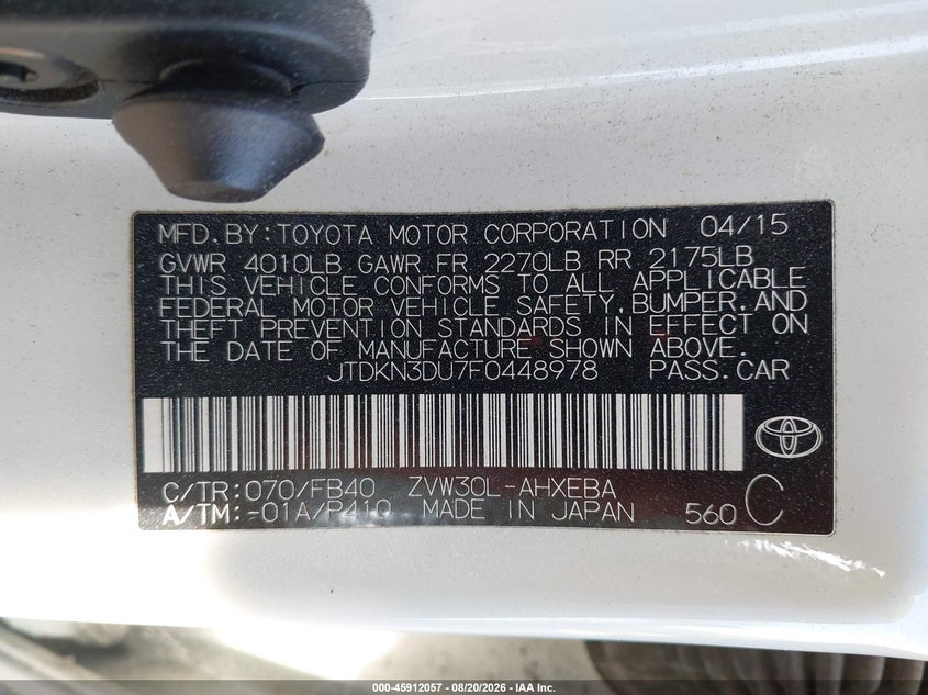 TOYOTA PRIUS - zdjęcie 9