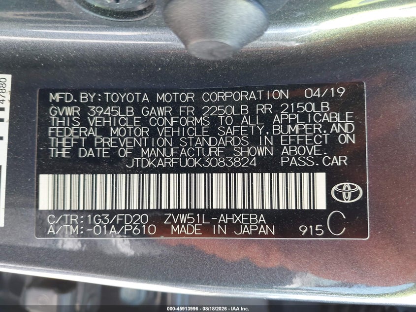 TOYOTA PRIUS - zdjęcie 9