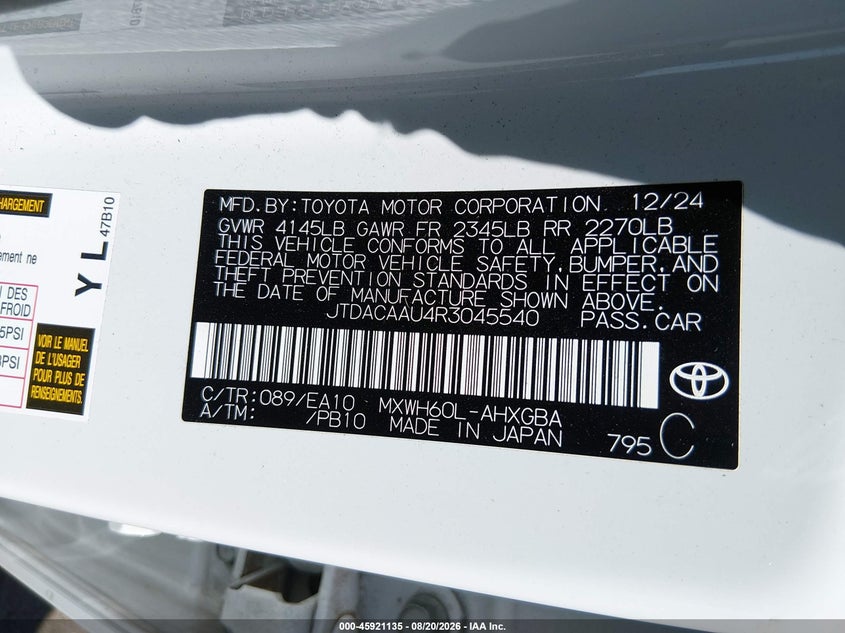 TOYOTA PRIUS - zdjęcie 9