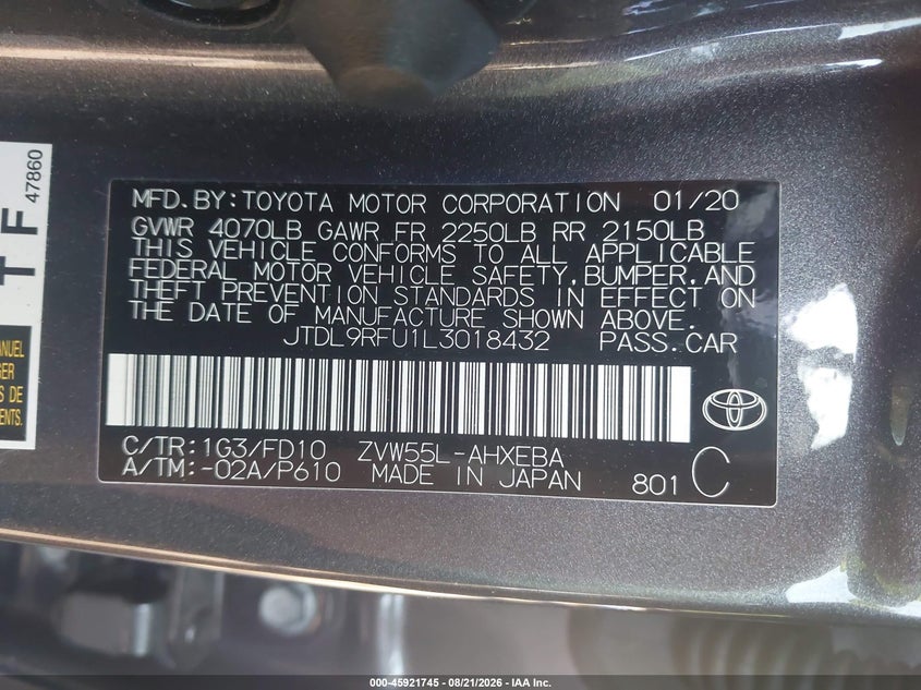 TOYOTA PRIUS - zdjęcie 9