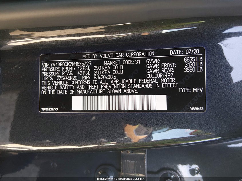 VOLVO XC90 RECHARGE PLUG-IN HYBRID - zdjęcie 9