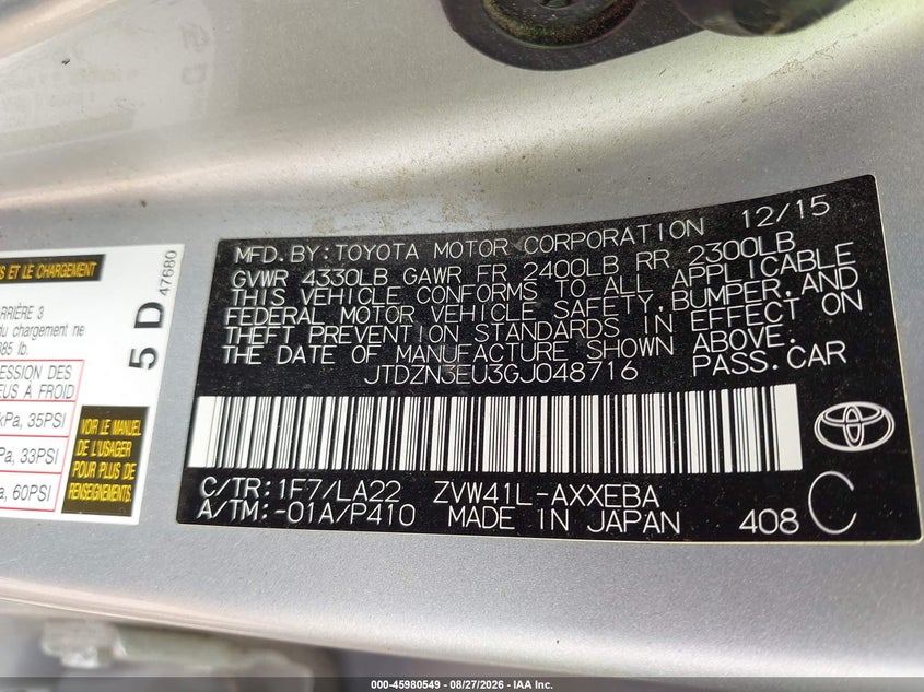 TOYOTA PRIUS V - zdjęcie 9