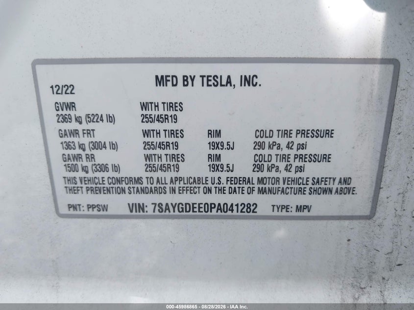TESLA MODEL Y - zdjęcie 9