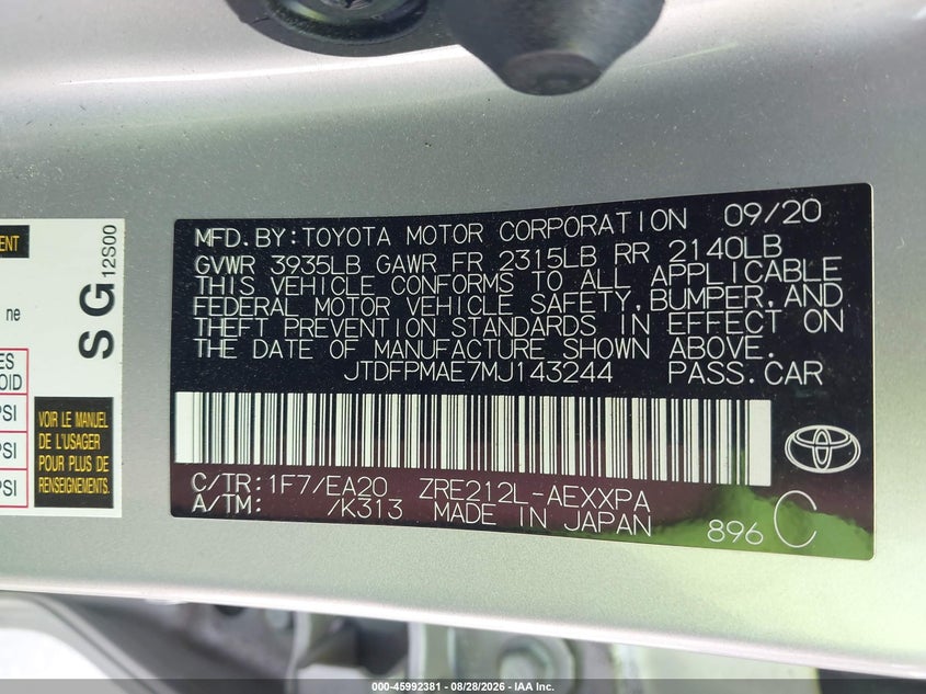 TOYOTA COROLLA - zdjęcie 9
