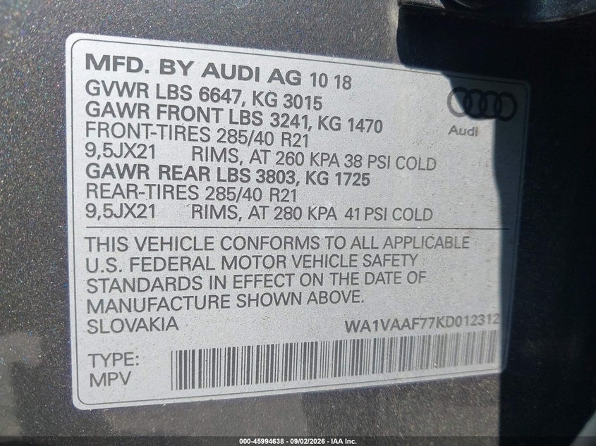 AUDI Q7 - zdjęcie 9