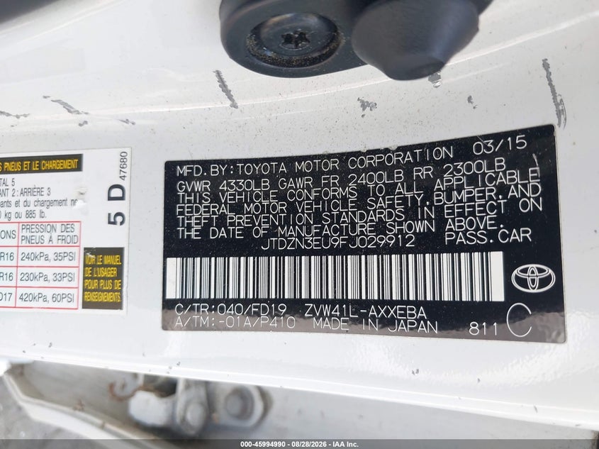 TOYOTA PRIUS V - zdjęcie 9