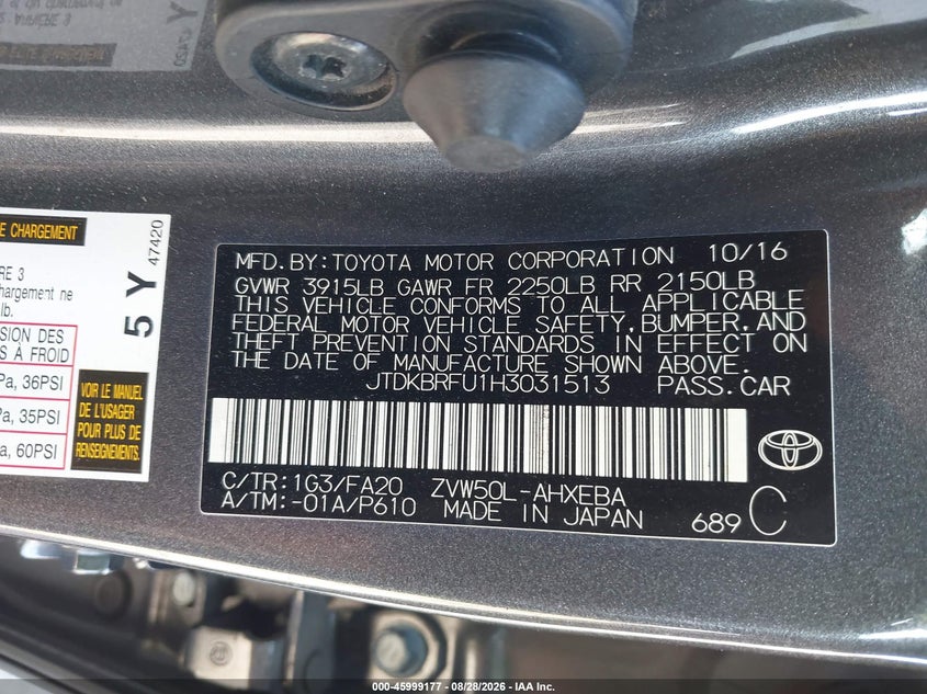 TOYOTA PRIUS - zdjęcie 9