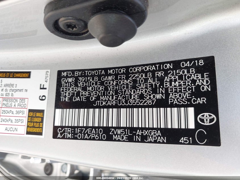 TOYOTA PRIUS - zdjęcie 9