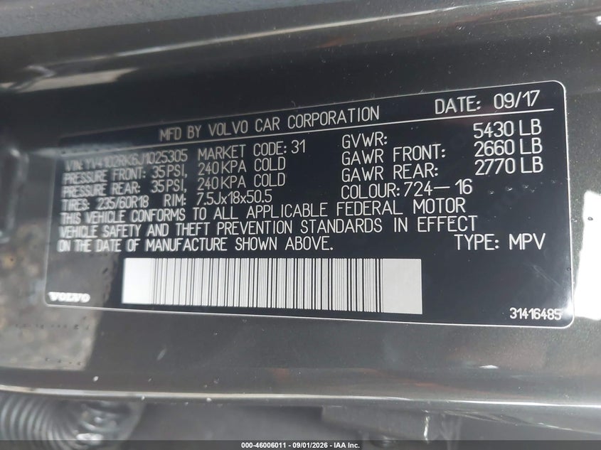 VOLVO XC60 - zdjęcie 9