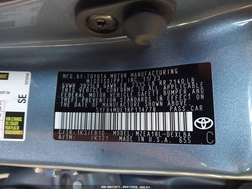 TOYOTA COROLLA - zdjęcie 9