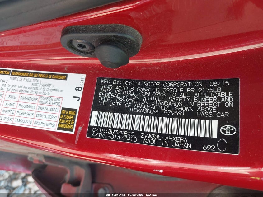 TOYOTA PRIUS - zdjęcie 9