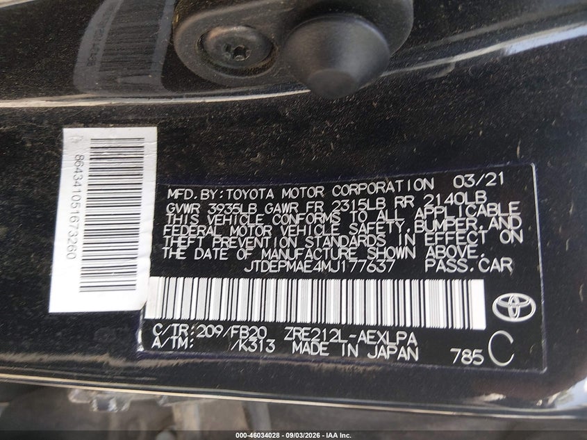 TOYOTA COROLLA - zdjęcie 9