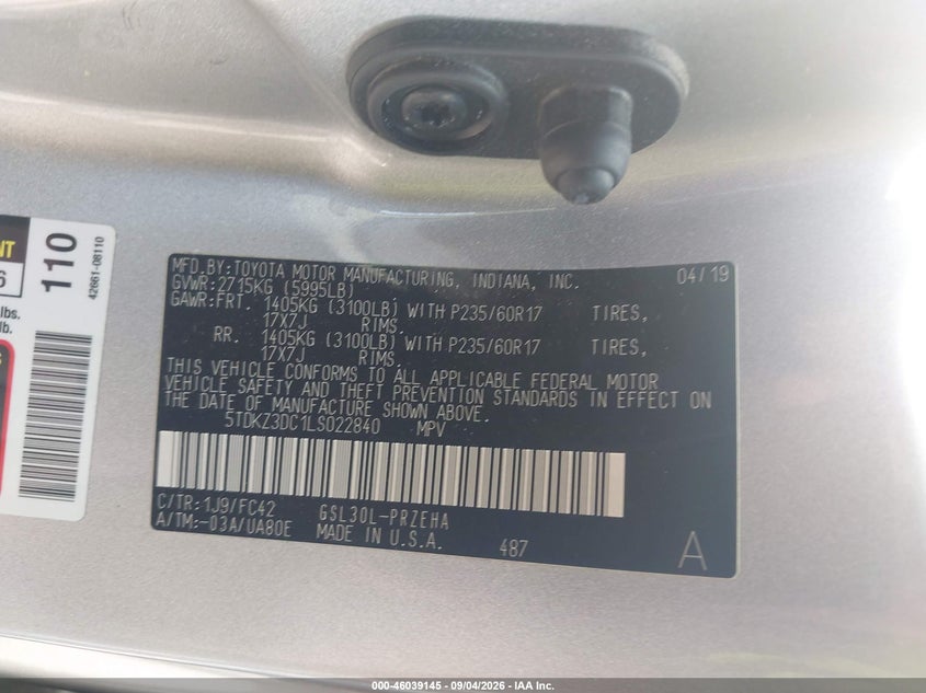 TOYOTA SIENNA - zdjęcie 9
