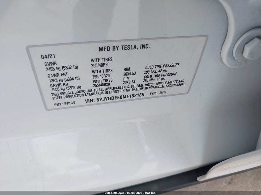 TESLA MODEL Y - zdjęcie 9