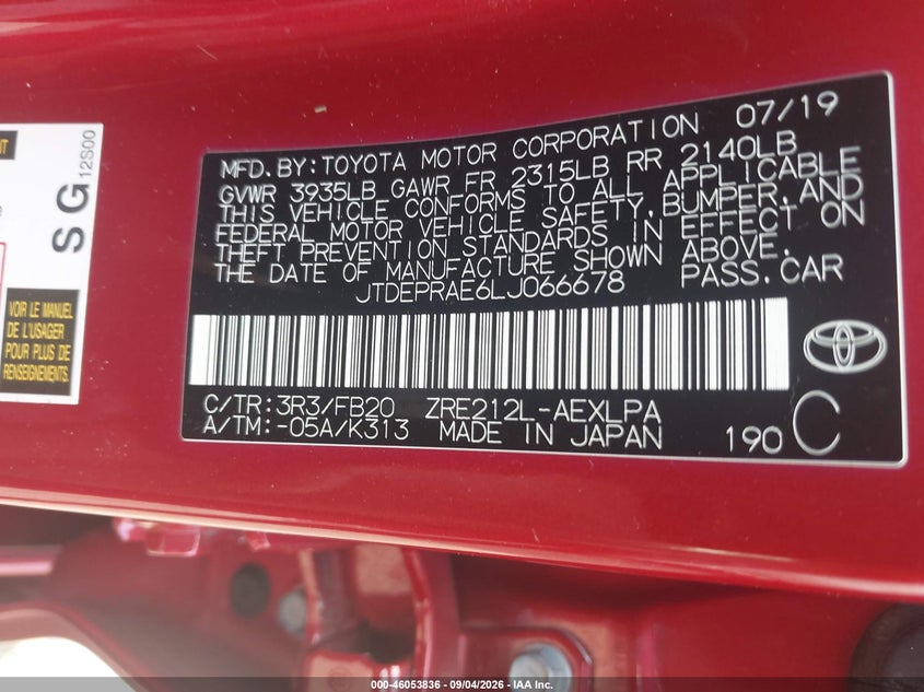 TOYOTA COROLLA - zdjęcie 9