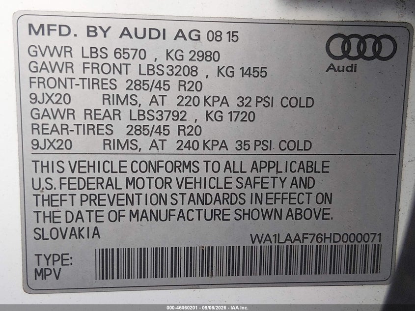 AUDI Q7 - zdjęcie 9
