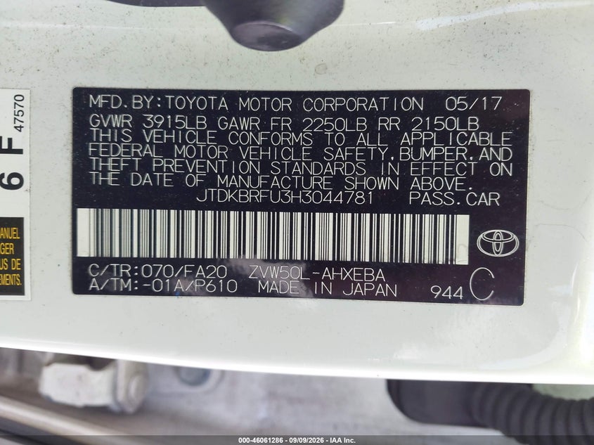 TOYOTA PRIUS - zdjęcie 9