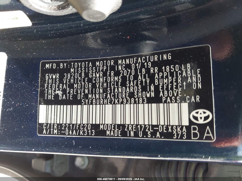 TOYOTA COROLLA - zdjęcie 9