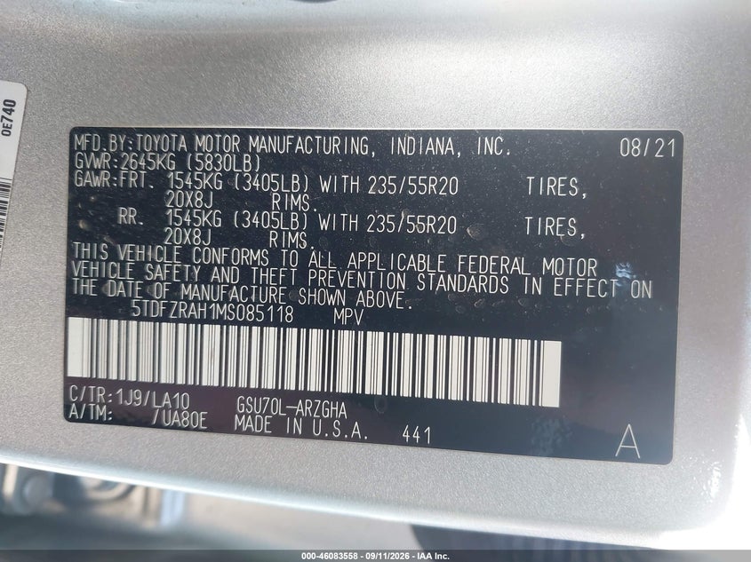 TOYOTA HIGHLANDER - zdjęcie 9